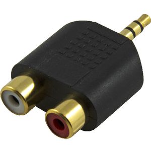 Comsol 3.5mm Stereo Male to 2 x RCA Female Audio Adaptor