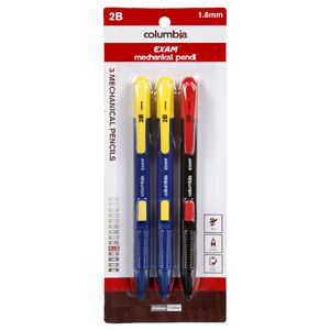 Columbia Exam Mechanical Pencil 3 Pack