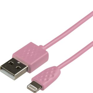 Lightning Cable 1m Rose Quartz