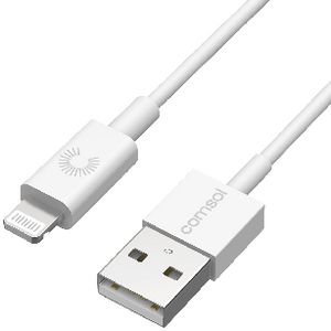 Comsol Lightning to USB Cable 1.2m White