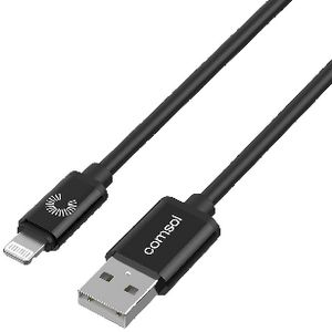 Comsol Lightning to USB Cable 3m Black