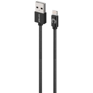 Comsol Lightning to USB Cable Metal Jacket 1.2m Black