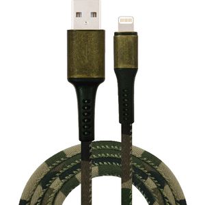 Comsol Rugged Lightning to USB Cable 1.2m Camouflage