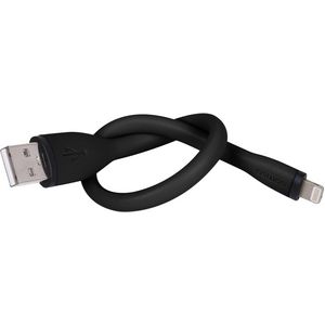 Comsol Lightning to USB Cable Silicone 25cm Black