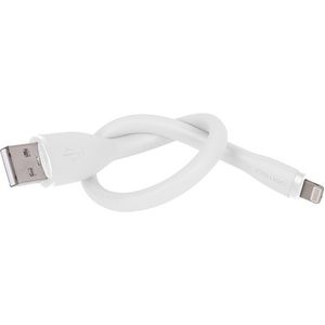 Comsol Lightning to USB Cable Silicone 25cm White