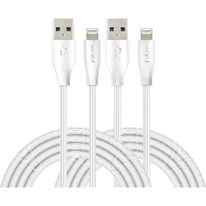 Comsol Lightning to USB Cable White 2 Pack