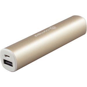 Comsol 2200mAh Aluminium Powerbank Metallic Gold