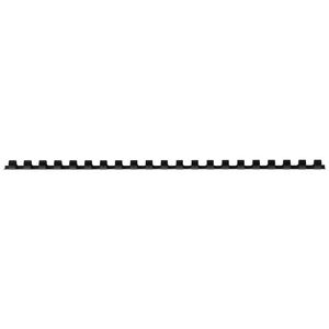 GBC Binding Comb 21 Loop Plastic 8mm Black 100 Pack