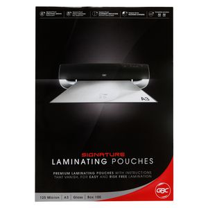 GBC Laminating Pouch 125micron A3 Gloss 100 Pack