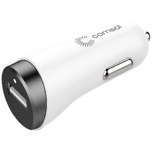 Comsol Single Port USB Car Charger 2.4A/12W Black