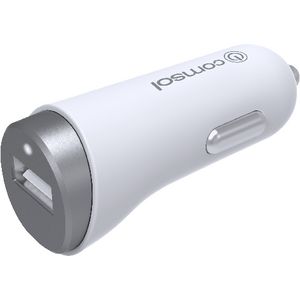 Comsol Single Port Car Charger 2.4A/12W Grey