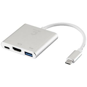 Comsol Male USB Type-C to HDMI/USB3.0/USB-C Multi Adaptor