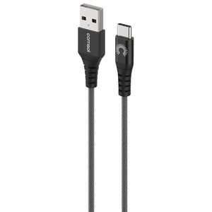 Comsol Premium Male USB Type-A to USB Type-C Cable 1.2m Black