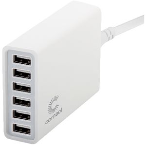 Comsol 6 Port Desktop USB Charger