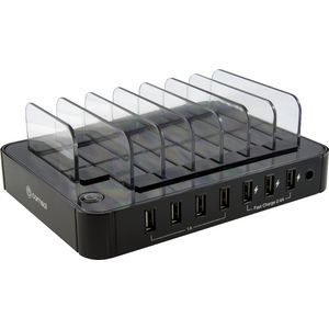 Comsol 7 Port Desktop USB Charging Station 65W