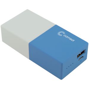 Comsol 4400mAh Powerbank Blue/White