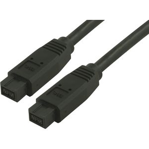 Comsol Male 9 Pin to Male 9 Pin FireWire 800 Cable 2m
