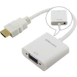 Comsol HDMI to VGA and 3.5mm Audio Adaptor