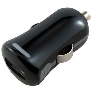 Comsol Single Port USB Car Charger 2.1A Black