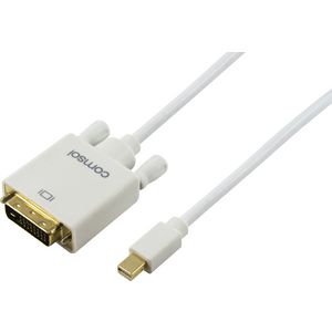Comsol Male Mini DisplayPort to Male DVI Cable 2m