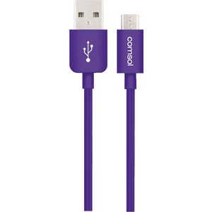 Comsol Micro USB Charge and Sync Cable 1.2m Purple