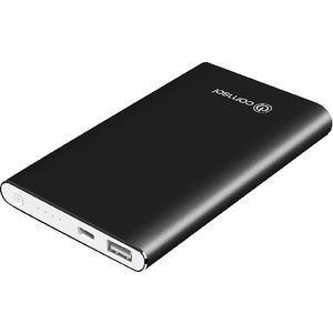 Comsol 4000mAh Aluminium Powerbank Black