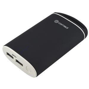 Comsol 6600mAh Dual Port Powerbank Black