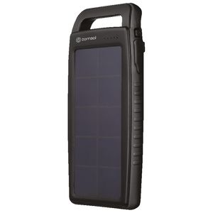 Comsol Dual Port Solar Charging Powerbank Black