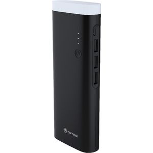 Comsol 10000mAh 3 Port Powerbank Black