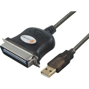Comsol Male USB to Centronics 36 Pin Parallel Adaptor 1.5m