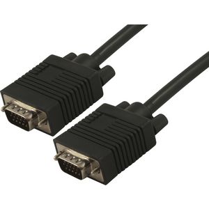 Comsol Male to Male 15 Pin VGA Monitor Cable 5m