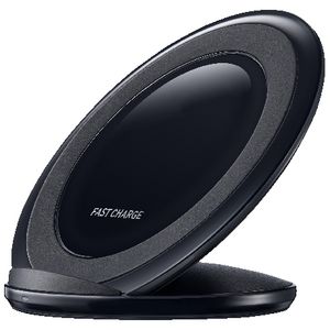 Comsol Qi Wireless Charging Stand with Fast Charge Black