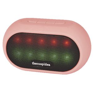 thecoopidea Live LED Bluetooth Speaker Pink