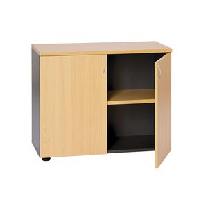 Velocity Buffet 900mm Golden Beech and Ironstone Grey