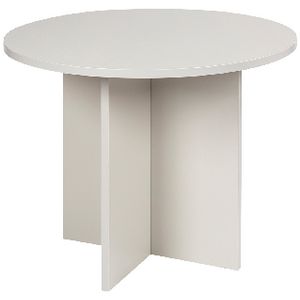 Velocity Round Table 900mm Grey