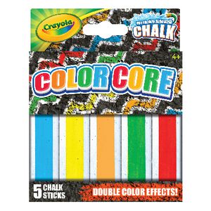 Crayola Colour Core Chalk 5 Pack