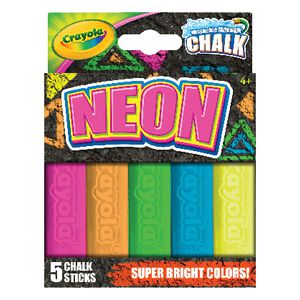 Crayola Neon Chalk 5 Pack