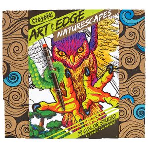 Crayola Art with Edge Colour Studio Set Naturescapes