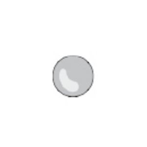 Paper Chic Paper Fasteners Silver 100 Pack