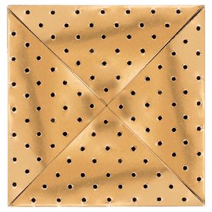 Paper Chic Square Solar Wallet Gold 5 Pack