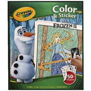 Crayola Color N Sticker Book Frozen Theme