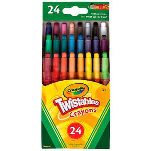Crayola Mini Twistable Crayons 24 Pack