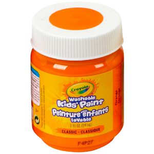 Crayola Washable Classic Kids' Paint 59mL Orange
