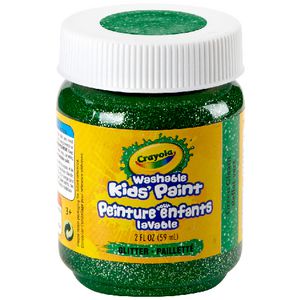 Crayola Washable Classic Kids' Paint 59mL Green Gleam