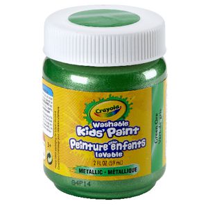 Crayola Washable Classic Kids' Paint 59mL Green Ore
