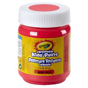 Crayola Washable Classic Kids' Paint 59mL Radical Red