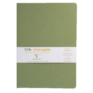Clairefontaine Essentials A4 Lined Notebook Green 2 Pack