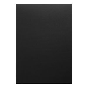 Paper Chic A4 Luxury Linen Card Ebony 10 Pack