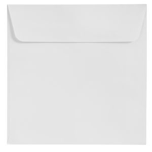 Paper Chic Square Linen Envelopes 150mm Ivory 10 Pack