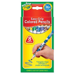 My First School Easy Grip Pencils 8 Pack